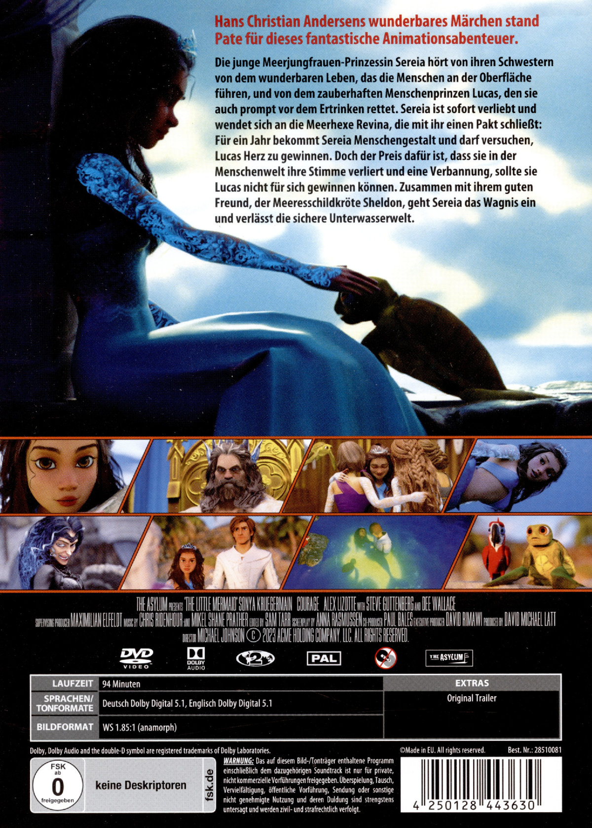 Sereia, die kleine Meerjungfrau  (DVD)