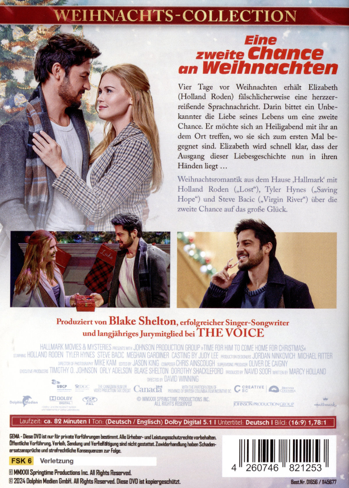 Eine zweite Chance an Weihnachten  (DVD)