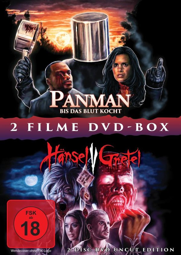 PANMAN - Bis das Blut kocht + HÄNSEL V GRETEL - Hexenjäger - 2 Disc DVD Uncut Horror Box  [2 DVDs]  (DVD)