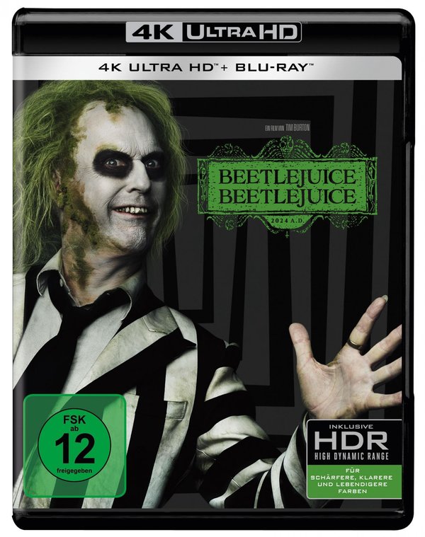 Beetlejuice Beetlejuice  (4K Ultra HD) (+ Blu-ray)