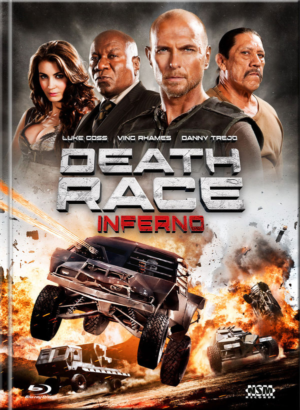 Death Race 3: Inferno - Uncut Mediabook Edition (DVD+blu-ray) (A)