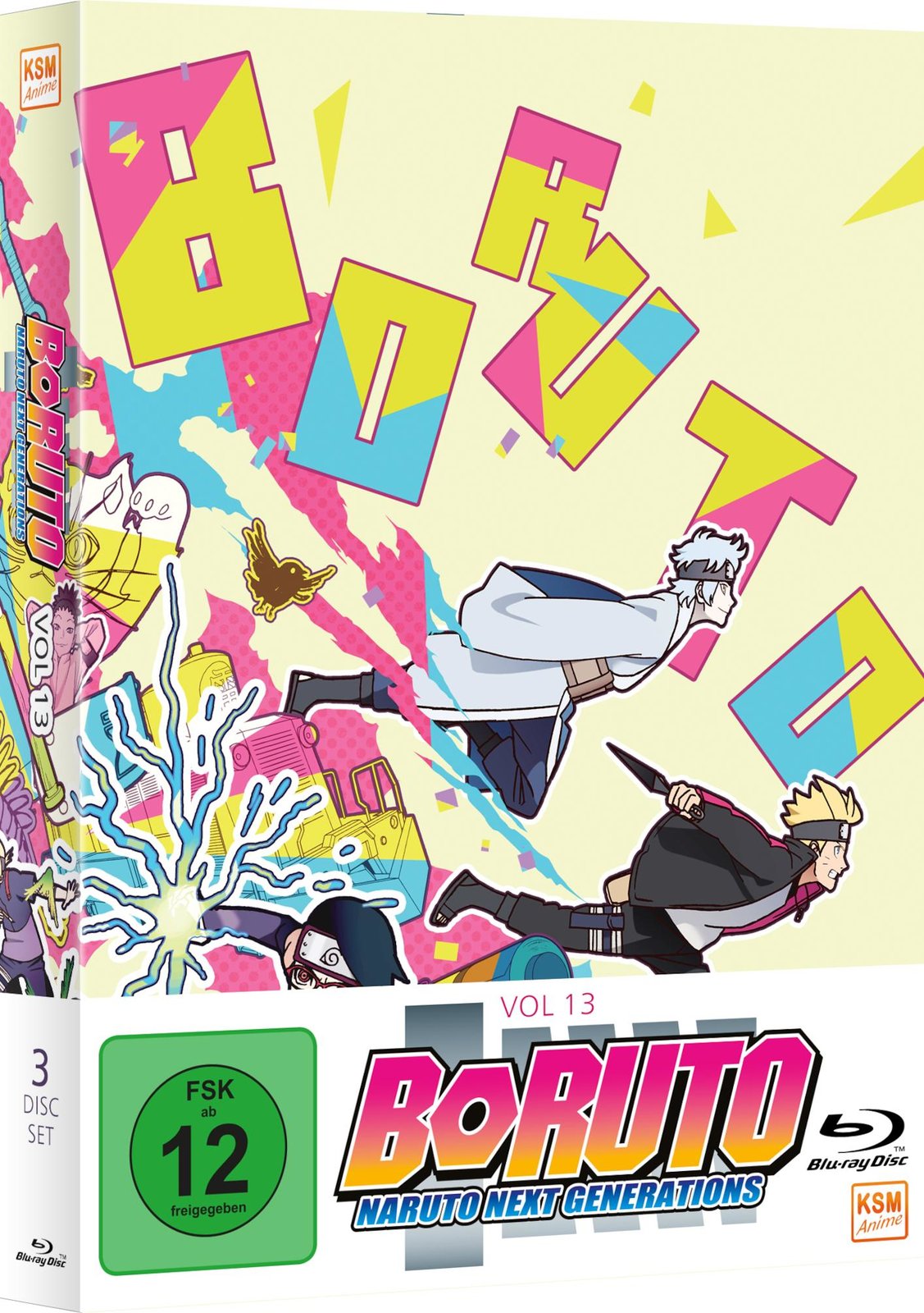 Boruto: Naruto Next Generations - Volume 13 (Ep. 221-232)  [3 BRs]  (Blu-ray Disc)