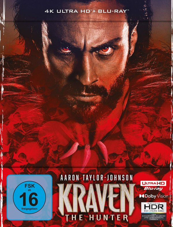 Kraven the Hunter - Steelbook  (4K Ultra HD + Blu-ray) 