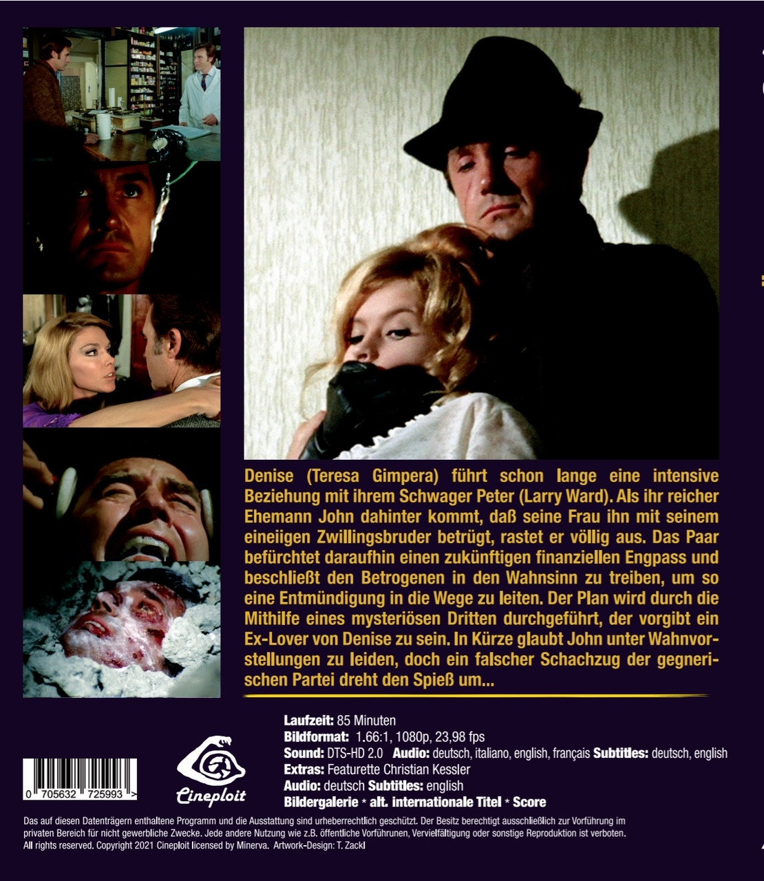 Phantom-Killer schlägt zu, Der - Uncut Mediabook Edition (blu-ray) (E)