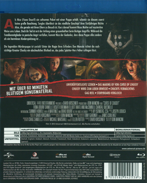 Curse of Chucky (blu-ray)