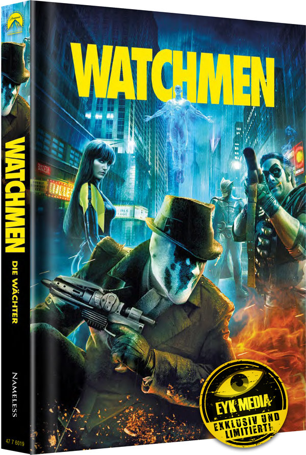 Watchmen - Die Wächter - Ultimate Cut - Limited Mediabook Edition (blu-ray) (Cover B)