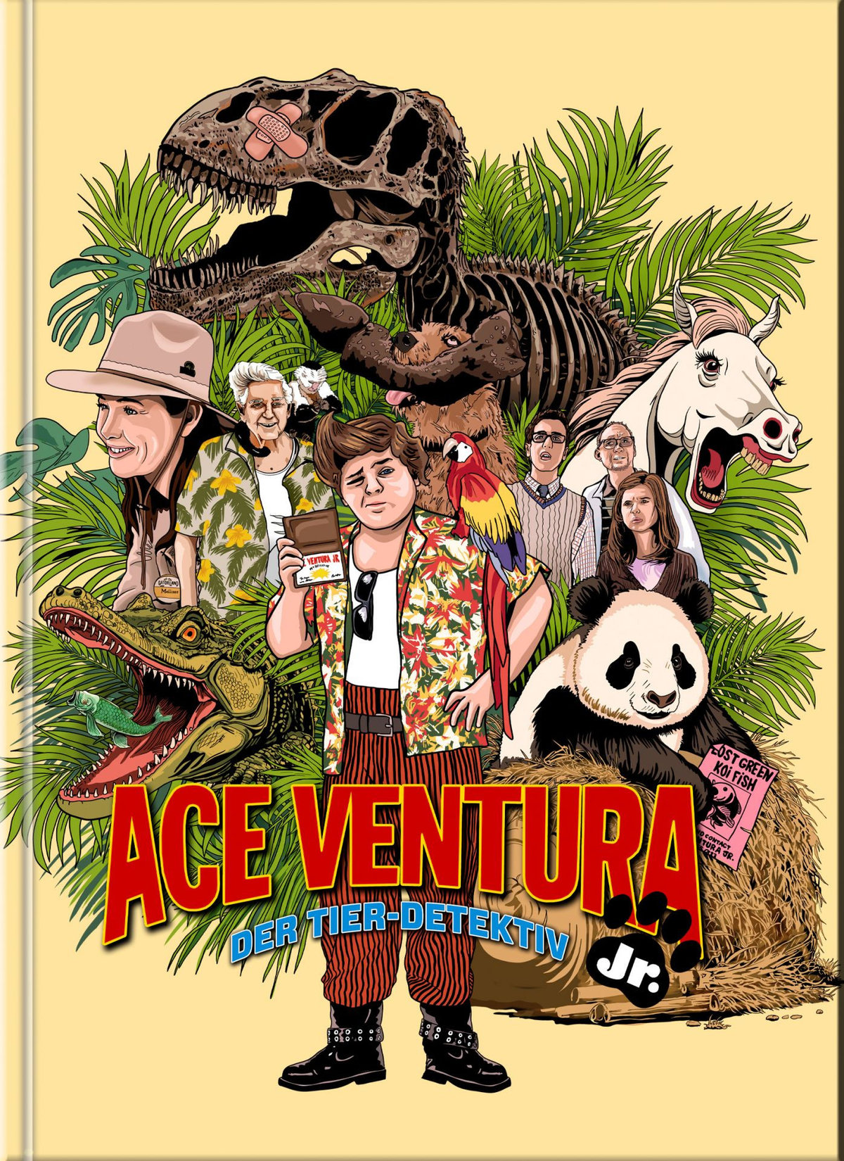 Ace Ventura Jr. - Der Tier Detektiv - Uncut Mediabook Edition (DVD+blu-ray) (B)