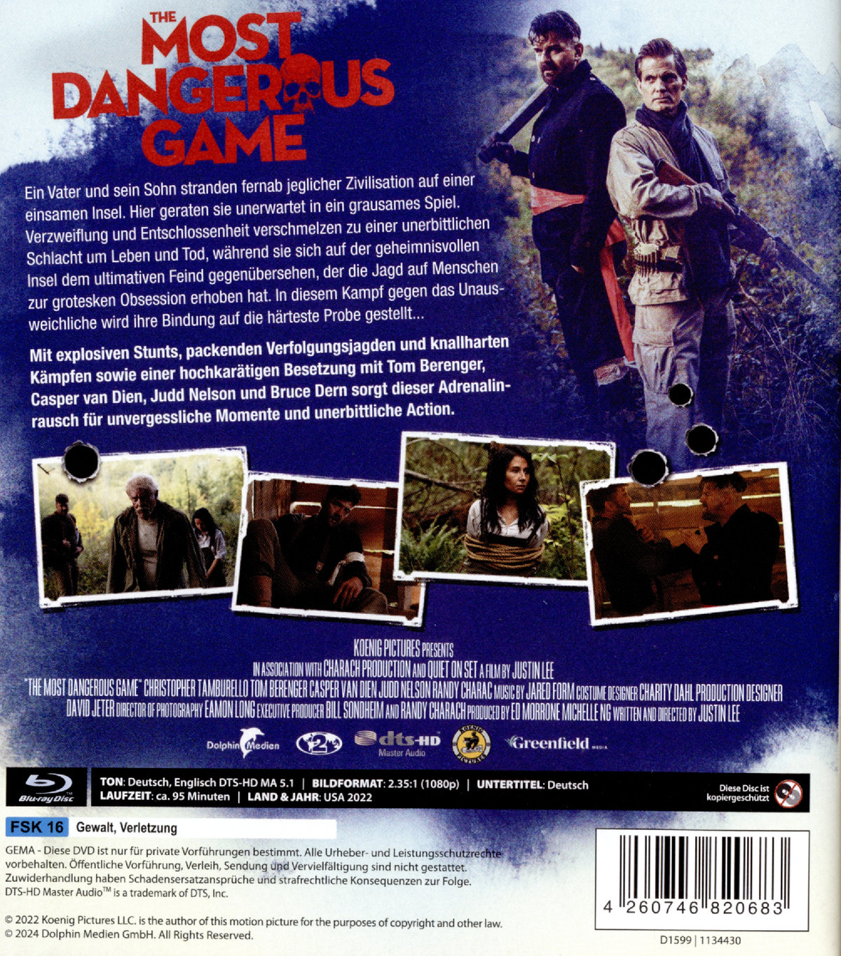 Most Dangerous Game , The - Die Jagd beginnt (blu-ray)