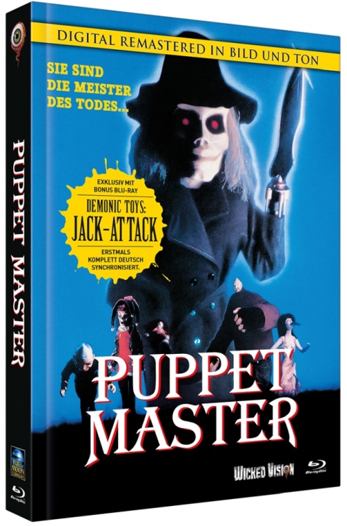 Puppet Master 1 - Unrated / Demonic Toys: Jack Attack - Uncut Mediabook Edition  (blu-ray) (C)