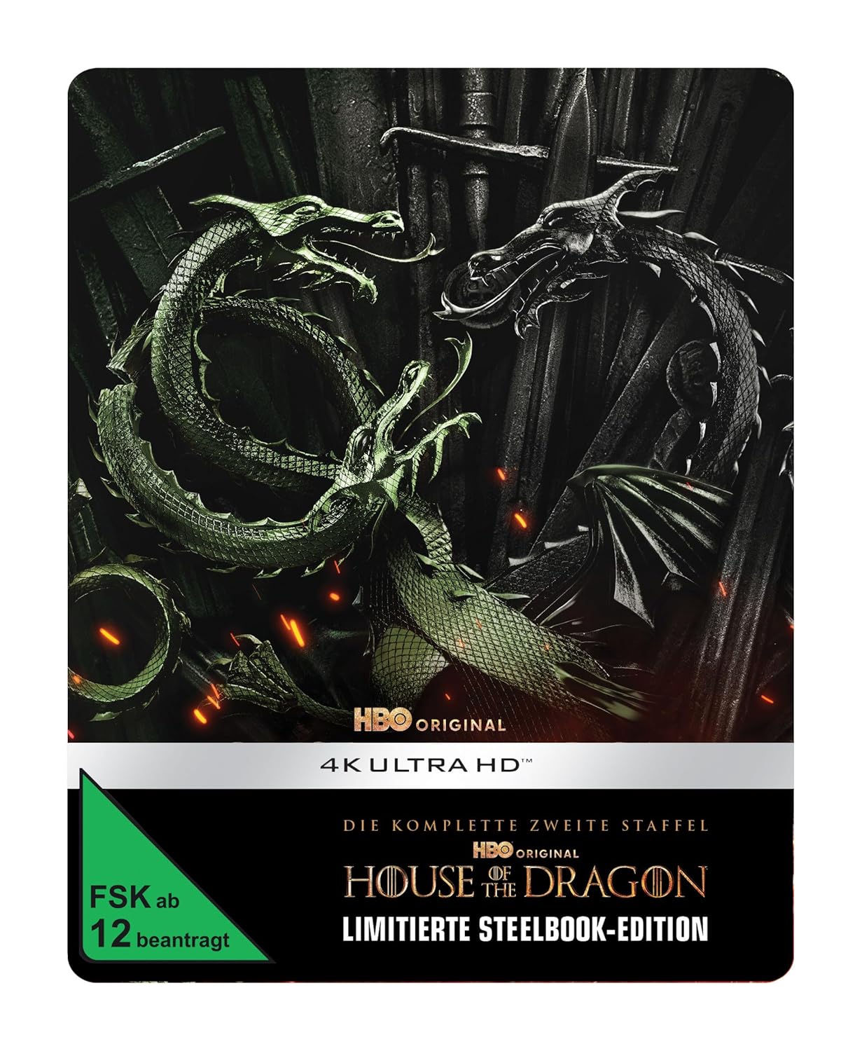 House Of The Dragon - Staffel 2 - Limited Steelbook Edition  (4K Ultra HD) 