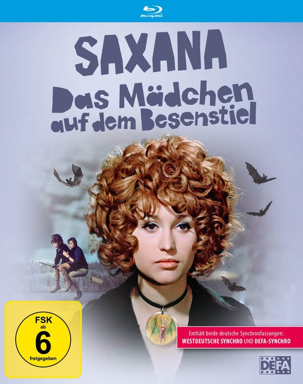 Saxana - Das Mädchen auf dem Besenstiel (Filmjuwelen / DEFA-Märchen)  (Blu-ray Disc)