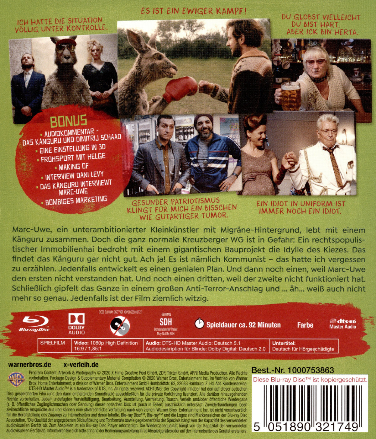 Känguru-Chroniken, Die (blu-ray)