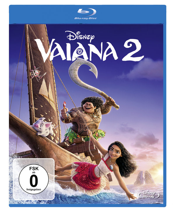 Vaiana 2  (Blu-ray Disc)