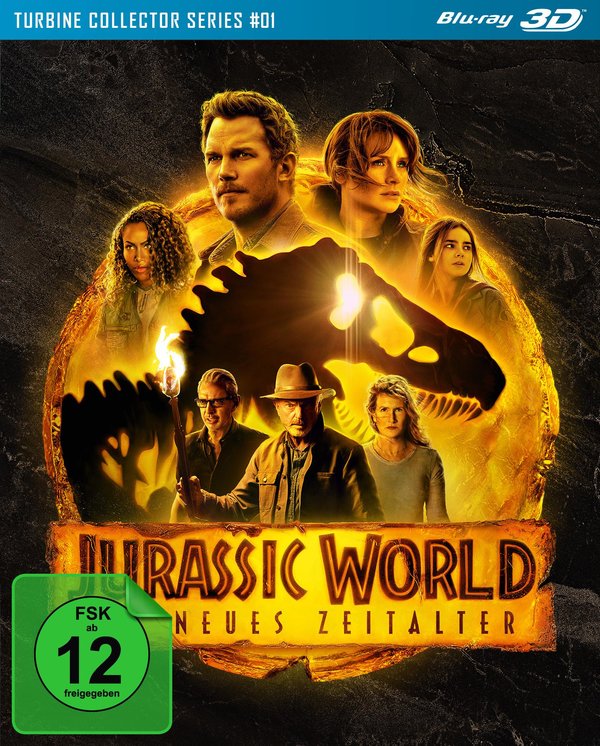 Jurassic World - Ein neues Zeitalter - 3D - Turbine Collector Series #01  (Blu-ray 3D)