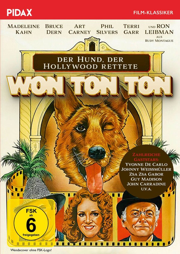 Won Ton Ton – der Hund, der Hollywood rettete / Tierische Komödie mit zahlreichen Hollywood-Stars (u.a. letzter Filmauftritt von Johnny Weissmüller) (Pidax Film-Klassiker)  (DVD)