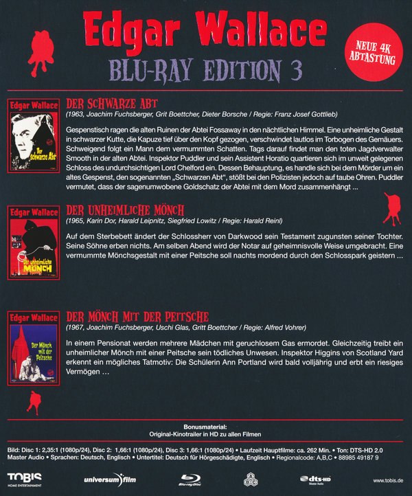 Edgar Wallace Edition 3 (blu-ray)