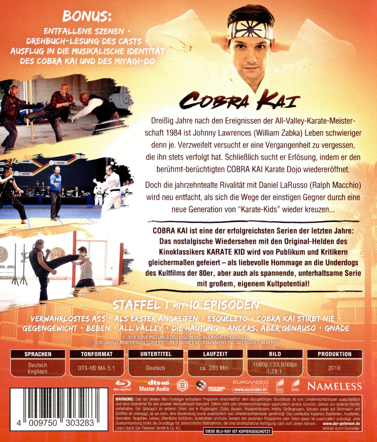 Cobra Kai - Staffel 1 (blu-ray)