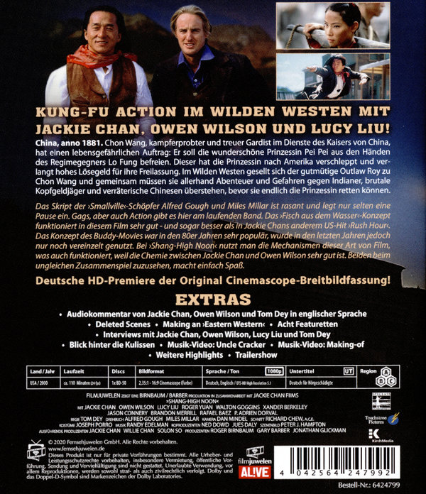 Shang-High Noon (Shanghai Noon)  (Blu-ray Disc)