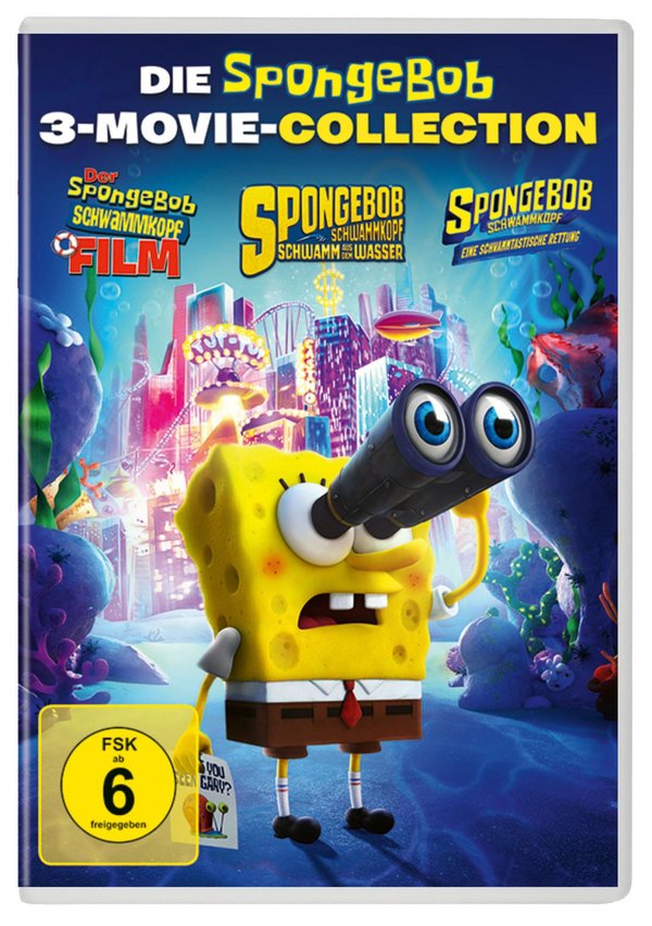 Spongebob Schwammkopf 3-Movie Collection  [3 DVDs]  (DVD)