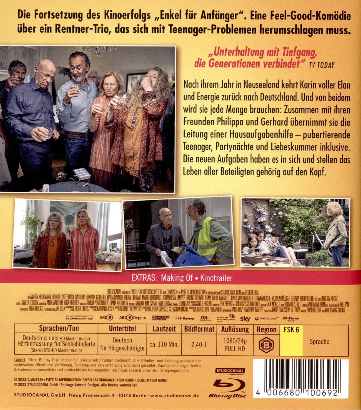 Enkel für Fortgeschrittene  (Blu-ray Disc)