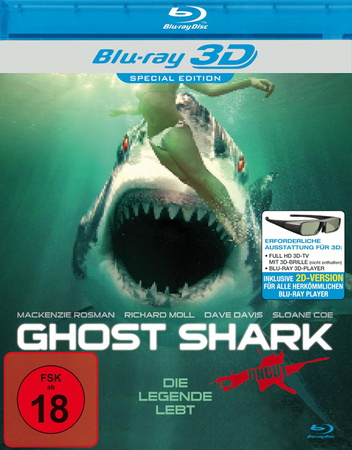 Ghost Shark - Die Legende lebt 3D (3D blu-ray)