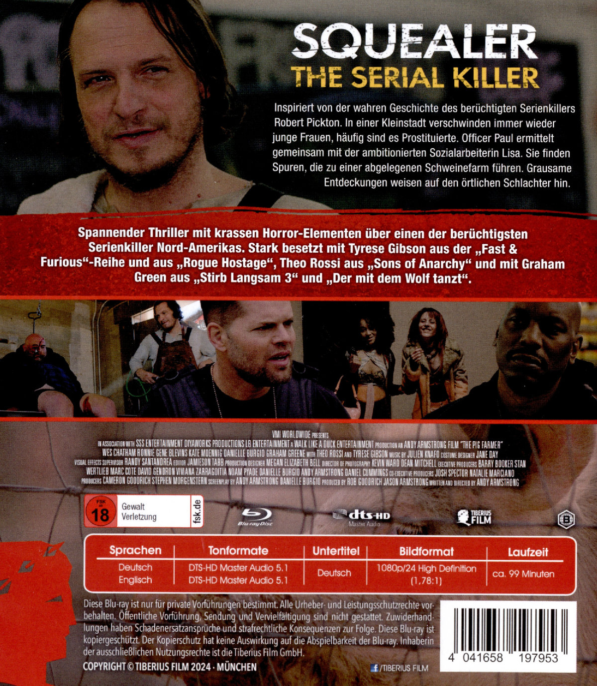 Squealer - The Serial Killer  (Blu-ray Disc)