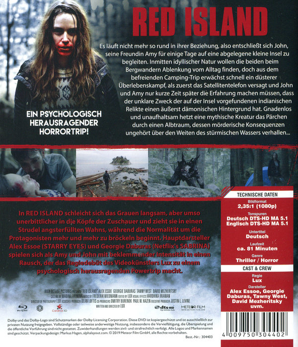 Red Island - Erwecke das Böse (blu-ray)