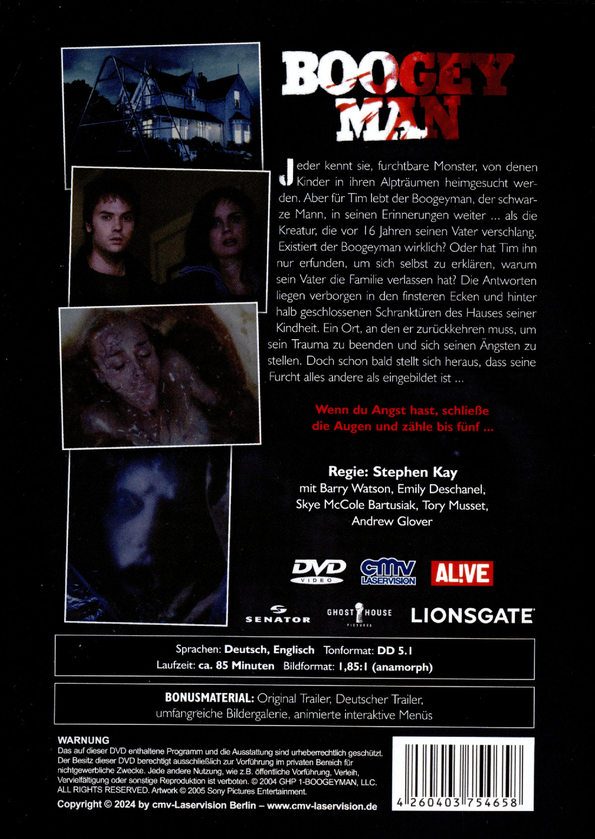 Boogeyman - Der schwarze Mann  (DVD)