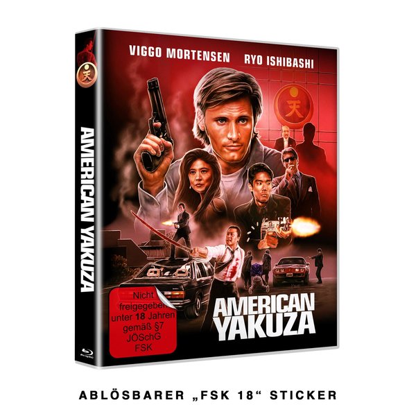 AMERICAN YAKUZA - COVER A - LIM. SCANAVO ED.  (Blu-ray Disc)