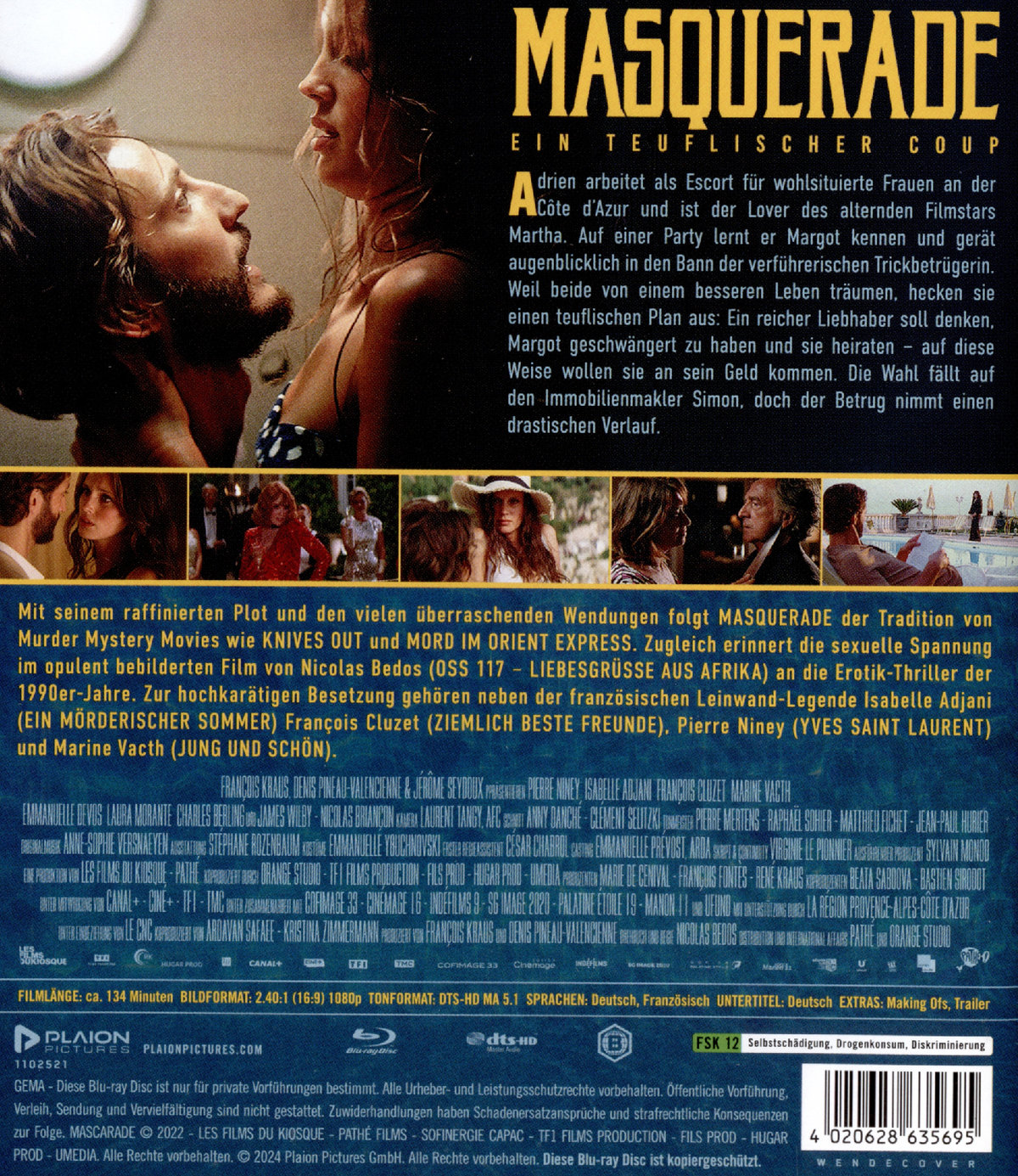 Masquerade - Ein teuflischer Coup (blu-ray)