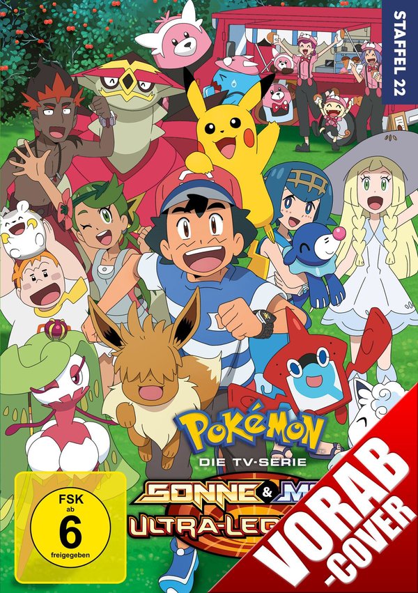 Pokémon - Die TV-Serie: Sonne und Mond Ultra-Legenden - Staffel 22  (DVD)