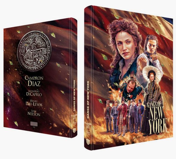 Gangs of New York - Uncut Mediabook Edition  (DVD+blu-ray) (E)