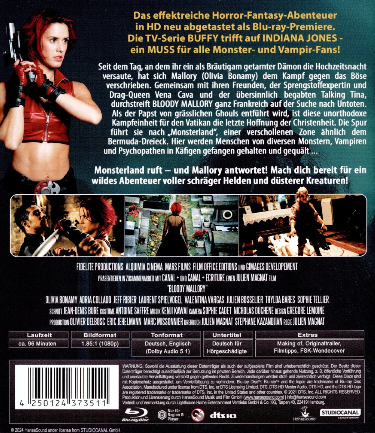 Bloody Mallory - Die Dämonenjägerin  (Blu-ray Disc)