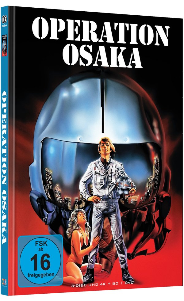 Operation Osaka - Uncut Mediabook Edition (DVD+blu-ray+4K Ultra HD) (B)