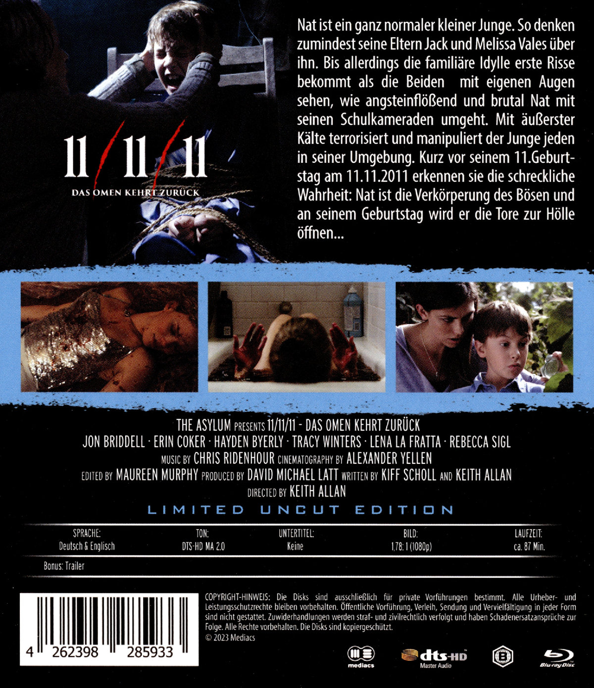 11/11/11 - Das Omen kehrt zurück  (Blu-ray Disc)