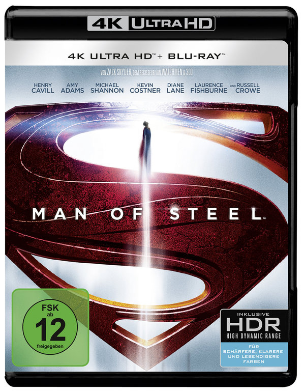 Man of Steel  (4K Ultra HD) (+ Blu-ray)  (Blu-ray 4K Ultra HD)