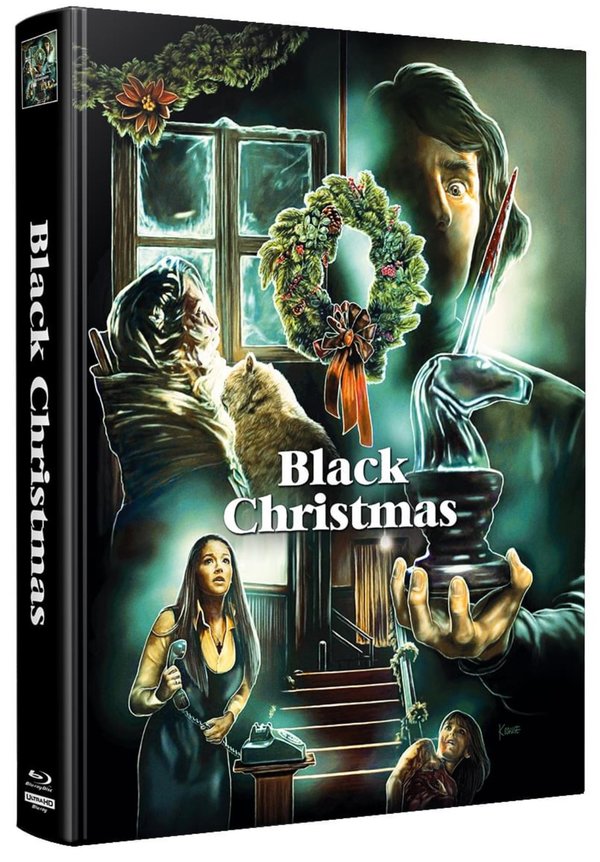 Black Christmas - Uncut Mediabook Edition  (4K Ultra HD+blu-ray)