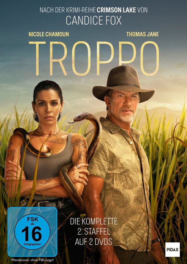 Troppo, Staffel 2 / Weitere 8 Folgen der der fesselnden Krimiserie nach den Bestsellern von Candice Fox  [3 DVDs]  (DVD)