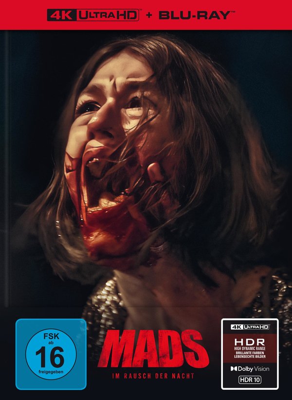 MadS – Im Rausch der Nacht - Uncut Mediabook Edition  (4K Ultra HD+blu-ray)