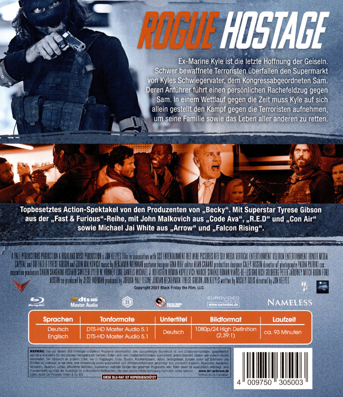 Rogue Hostage (blu-ray)