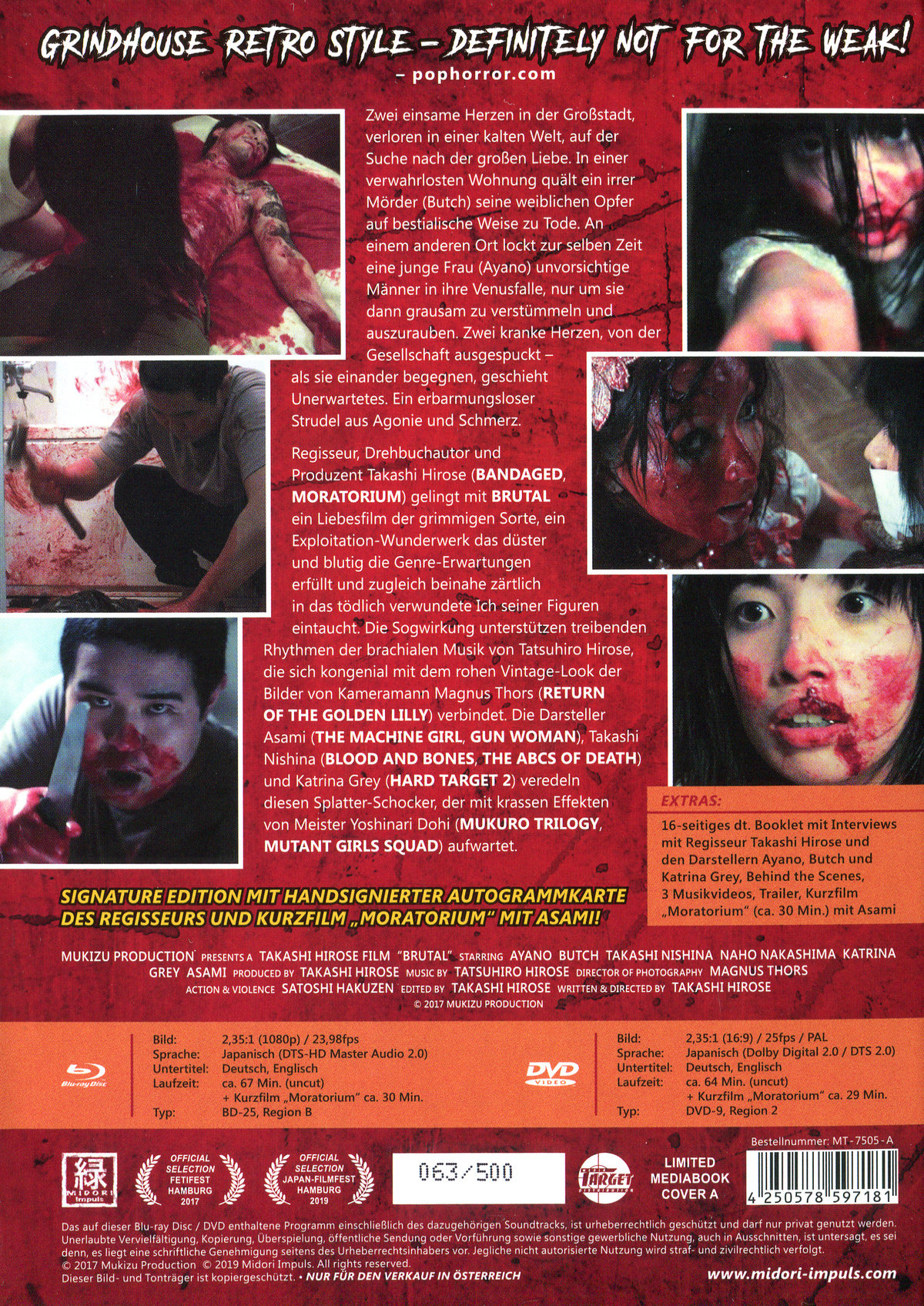 Brutal - Uncut Mediabook Edition (DVD+blu-ray) (A)