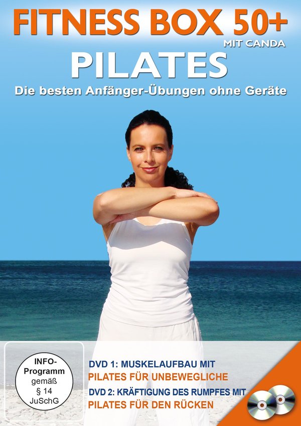 Fitness Box 50+ Pilates - Die besten Anfänger-Übungen ohne Geräte  [2 DVDs]  (DVD)