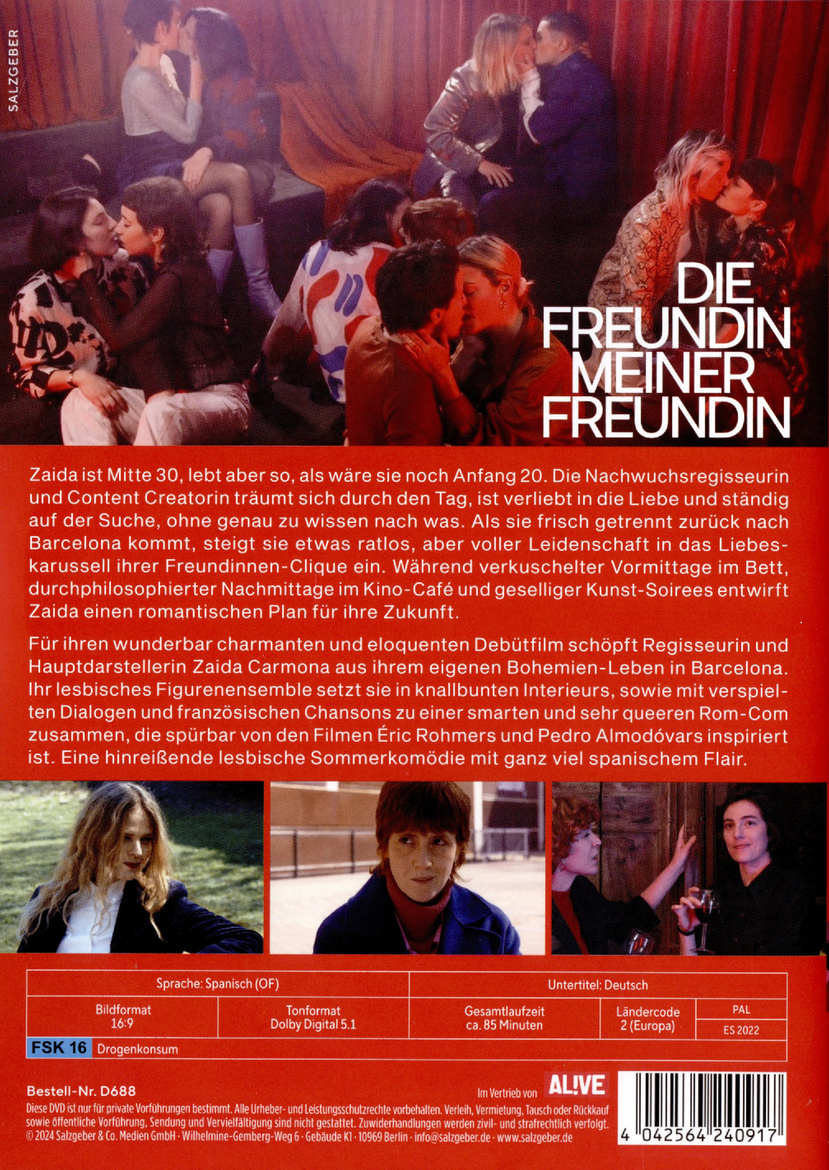 Die Freundin meiner Freundin (OmU)  (DVD)