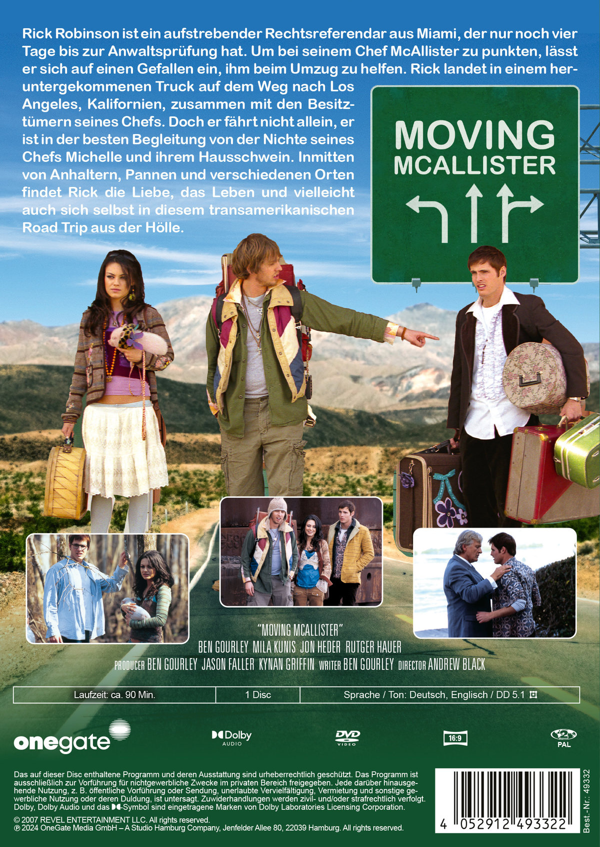 Moving McAllister  (DVD)