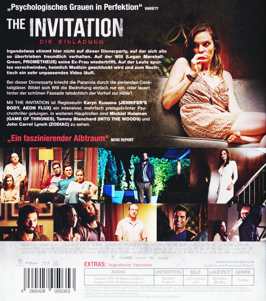 Invitation, The (blu-ray)