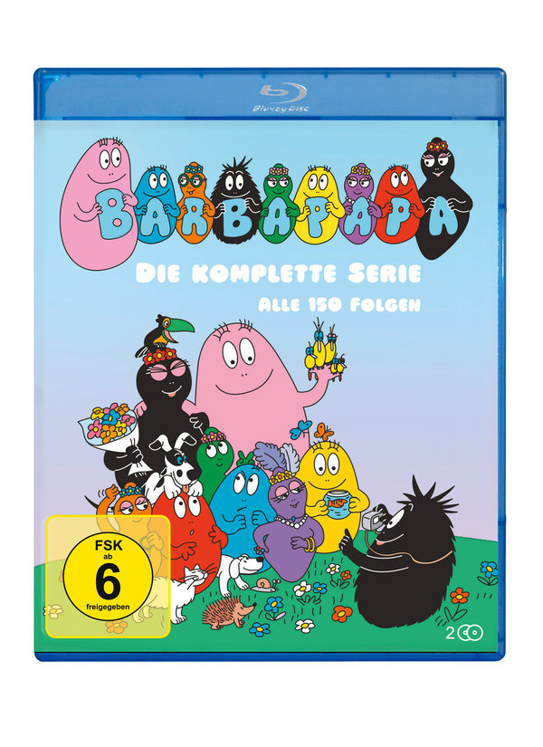 Barbapapa - Alle 150 Folgen [2 BRs]  (Blu-ray Disc)