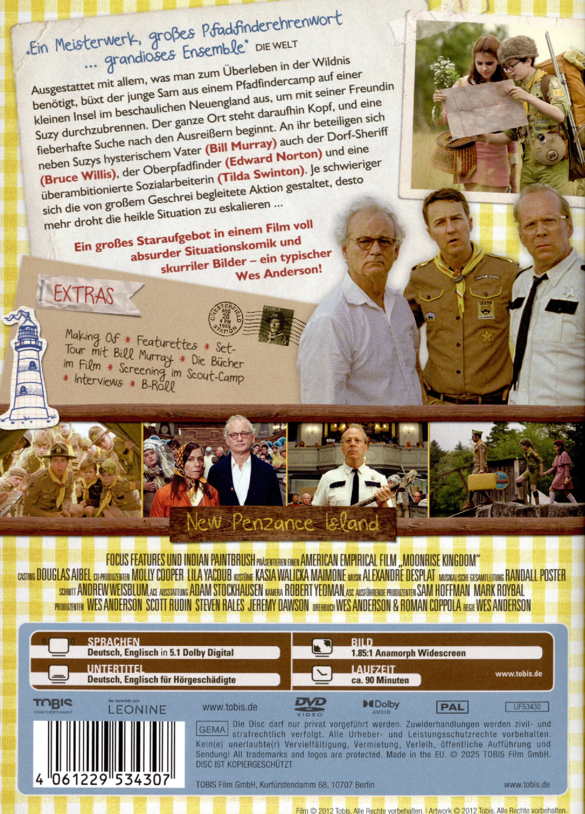 Moonrise Kingdom  (DVD)