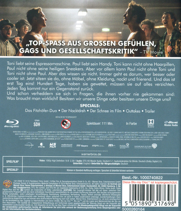 100 Dinge  (Blu-ray Disc)