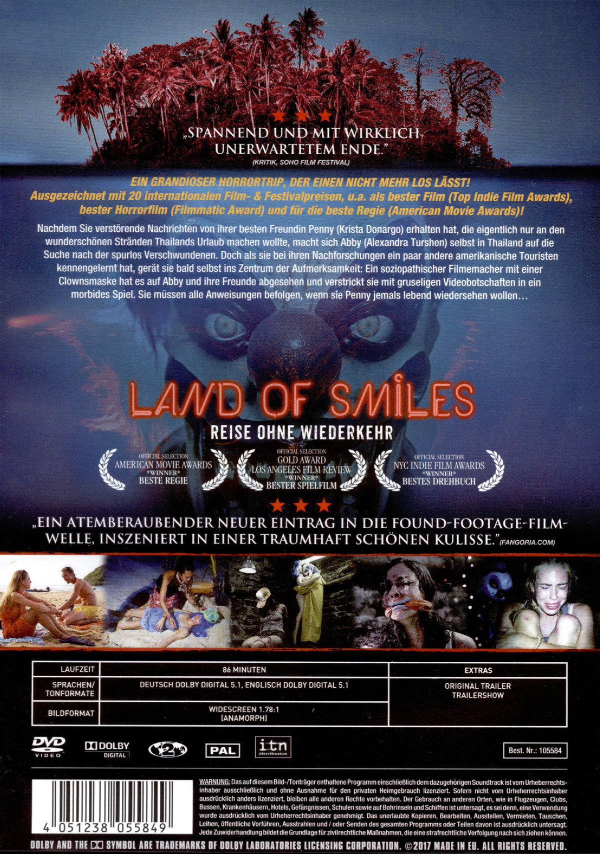 Land of Smiles - Reise ohne Wiederkehr - Uncut  (DVD)