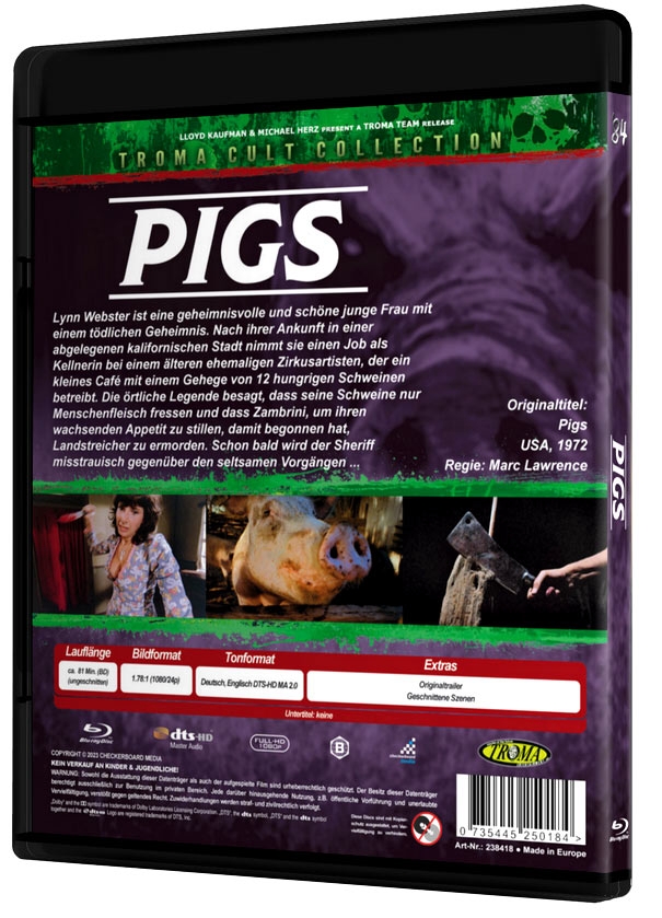 Pigs - Uncut Edition  (blu-ray)